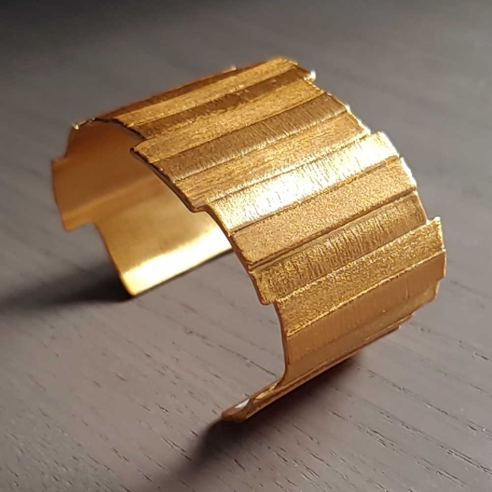 Stephanie Kantis 24k Gold Plated Cuff